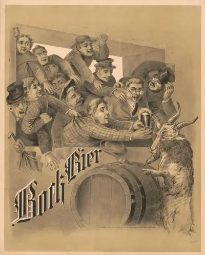 Bock Bier, 1882 – Nr. 2, Wittemann Bros.