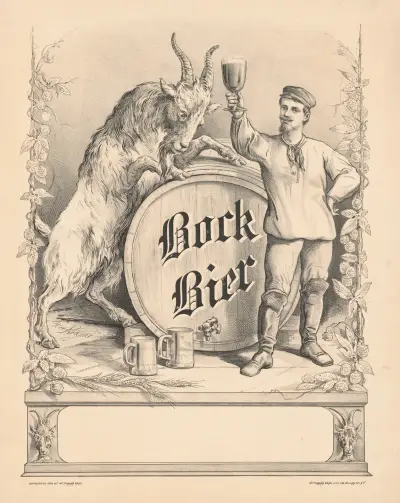 Bock Bier, 1878, Wittemann Bros.