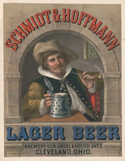 Schmidt & Hoffmann lager beer, 1880 – Nr. 2, Wittemann Bros.