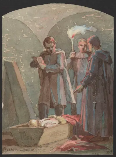 In the Church Vaults av Wojciech Gerson