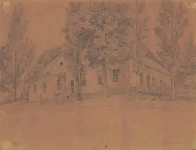 Stary dwór w Chruszczynie av Wojciech Gerson