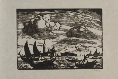 San Giorgio w Wenecji av Wojciech Weiss