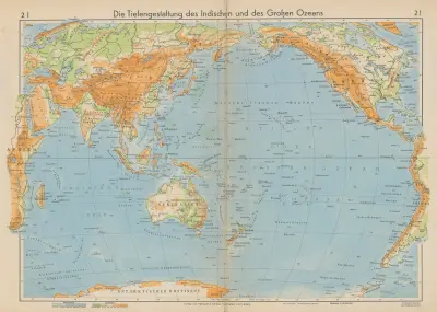 Die Tiefengestaltung des Indischen und des Grossen Ozeans av Wolfgang Preuss