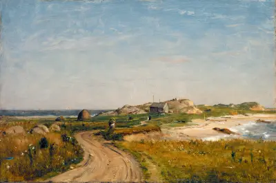 Seconnet Point, Rhode Island av Worthington Whittredge