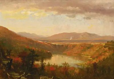 View of Kaaterskill Falls, Worthington Whittredge