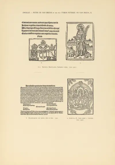 L’art typographique dans les Pays-Bas pendant les années 1500 à 1540 Pl.131 av Wouter Nijhoff