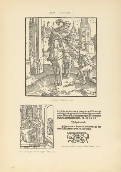 L’art typographique dans les Pays-Bas pendant les années 1500 à 1540 Pl.092 av Wouter Nijhoff