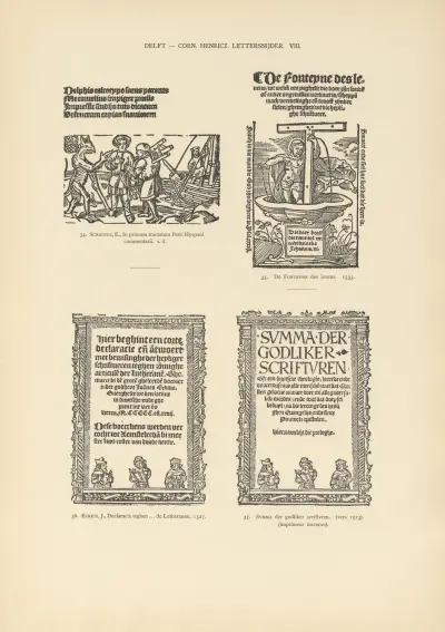 L’art typographique dans les Pays-Bas pendant les années 1500 à 1540 Pl.047 av Wouter Nijhoff
