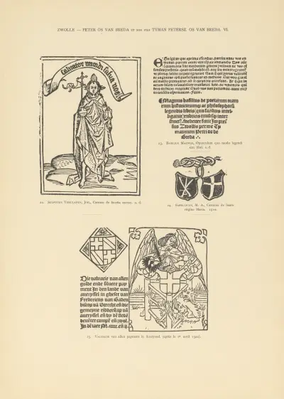 L’art typographique dans les Pays-Bas pendant les années 1500 à 1540 Pl.135 av Wouter Nijhoff