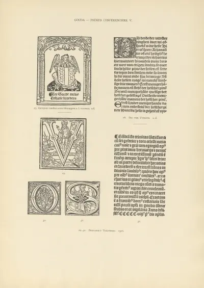 L’art typographique dans les Pays-Bas pendant les années 1500 à 1540 Pl.078 av Wouter Nijhoff