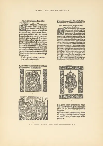 L’art typographique dans les Pays-Bas pendant les années 1500 à 1540 Pl.088 av Wouter Nijhoff