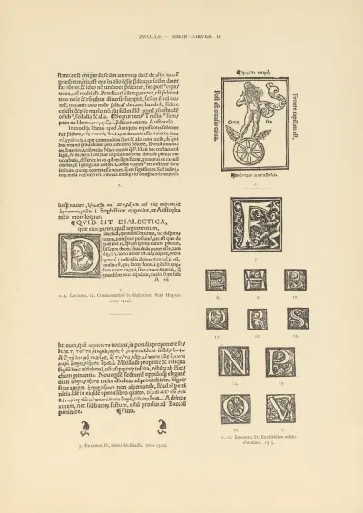 L’art typographique dans les Pays-Bas pendant les années 1500 à 1540 Pl.138 av Wouter Nijhoff