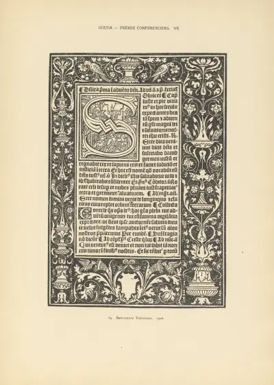 L’art typographique dans les Pays-Bas pendant les années 1500 à 1540 Pl.080 av Wouter Nijhoff