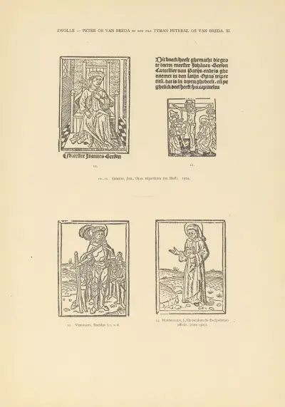 L’art typographique dans les Pays-Bas pendant les années 1500 à 1540 Pl.132 av Wouter Nijhoff