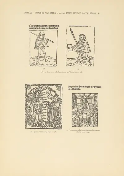 L’art typographique dans les Pays-Bas pendant les années 1500 à 1540 Pl.134 av Wouter Nijhoff