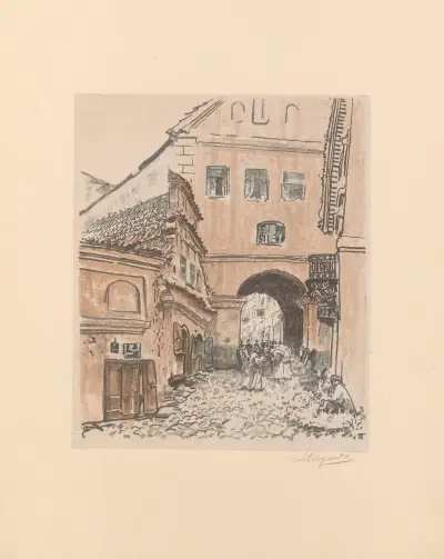 Grodzka-Tor von Leon Wyczółkowski