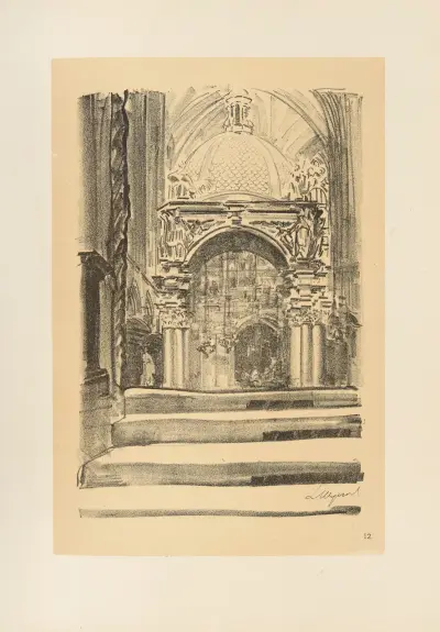 Saint Stanislaus (Wawel Castle), 1915 av Leon Wyczółkowski