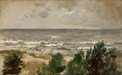 Windy Day av Leon Wyczółkowski