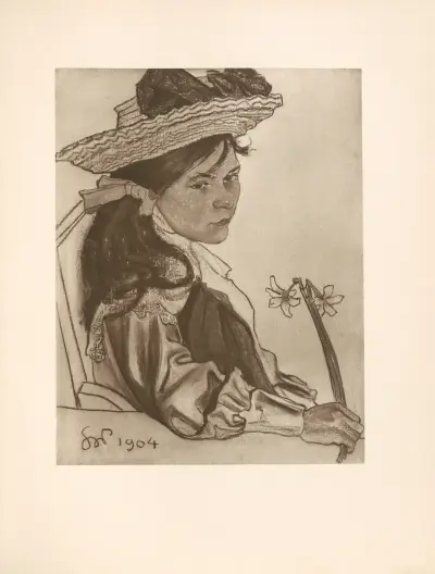 Dziewczynka z narcyzem, Stanisław Wyspiański