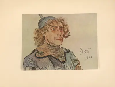 L. Solski jako „Strażnik” v dramatu L. Staffa „Skarb”, Stanisław Wyspiański