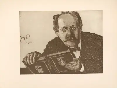 Portrét profesora Dr. Leona Sternbacha, Stanisław Wyspiański