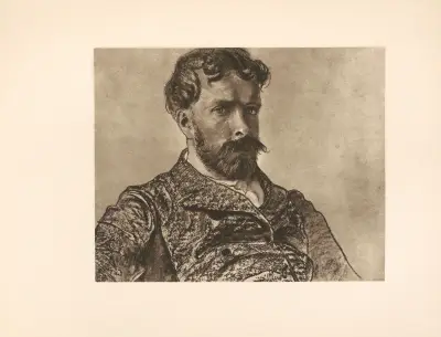 Portret własny, 1903, Stanisław Wyspiański