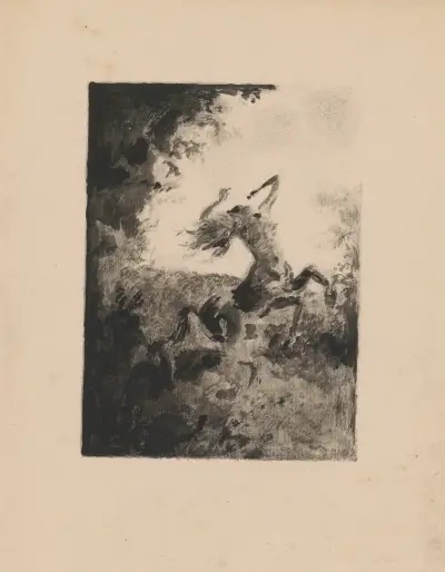 Centauresse av Ker-Xavier Roussel