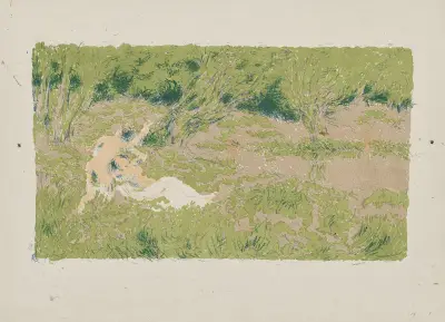 Deux femmes dans un paysage, 1900 – nr 1 av Ker-Xavier Roussel