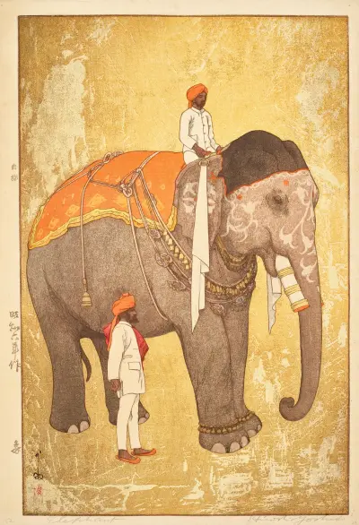 Zo (Elephant) av Yoshida Hiroshi