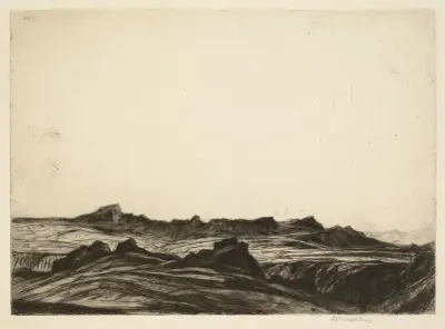 Arran Peaks von David Young Cameron