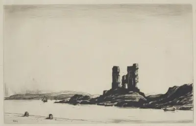 Castle Moyle von David Young Cameron