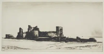 Tantallon Castle von David Young Cameron