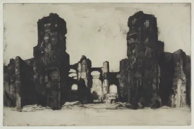Thermae of Caracalla von David Young Cameron