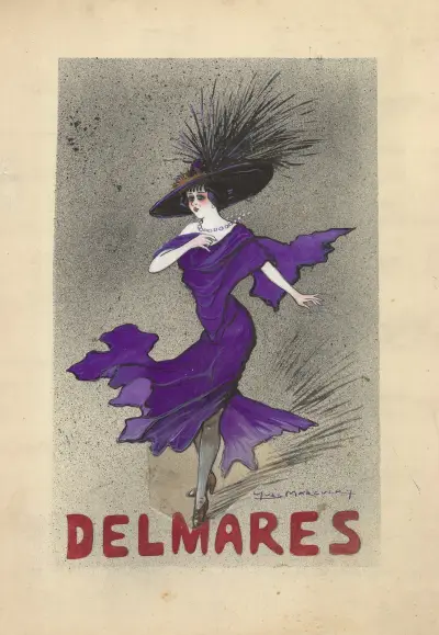 Georgette Delmarès, Yves Marevéry