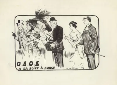 Max Dearly et Albert Brasseur dans ‘O.E.O.E.’ de Hugues Delorme et Jean Deyrmon, Yves Marevéry