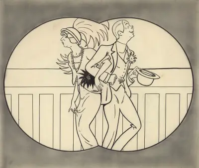 Mistinguett et Prince dans ‘Tu m’fais rougir’ de Valentin Tarault, 1913 – Nr. 1, Yves Marevéry