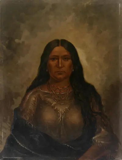 Chan-ku-wash-te-mine (Good Road Woman), Antonio Zeno Shindler