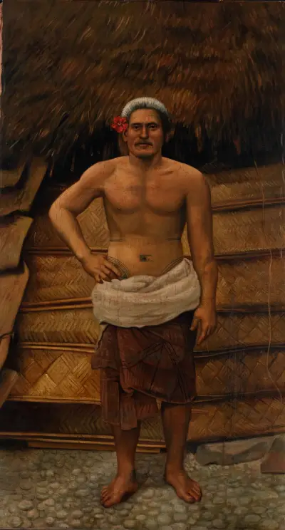 Samoan Man, Antonio Zeno Shindler