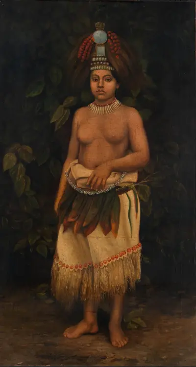 Samoan Woman, 1885, Antonio Zeno Shindler
