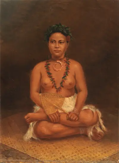 Samoan Woman, 1890, Antonio Zeno Shindler