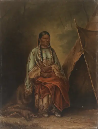 Spotted Tail’s Squaw, Antonio Zeno Shindler