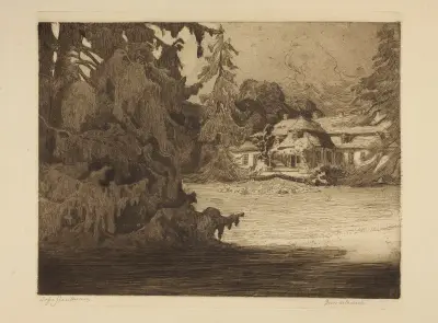 Nobleman’s manor house von Zofia Stankiewicz