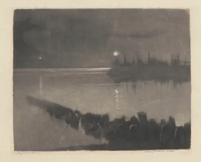 The Old Port in Hel, 1925 – Nr. 1 von Zofia Stankiewicz