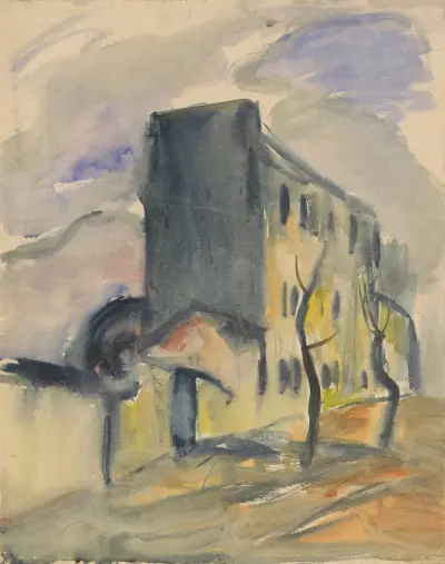 Osamělý modrý dům, Zolo Palugyay