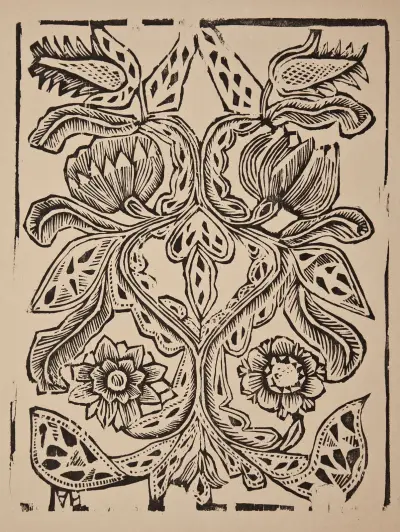 Coltre (stylizované květiny), Zygmunt Łazarski