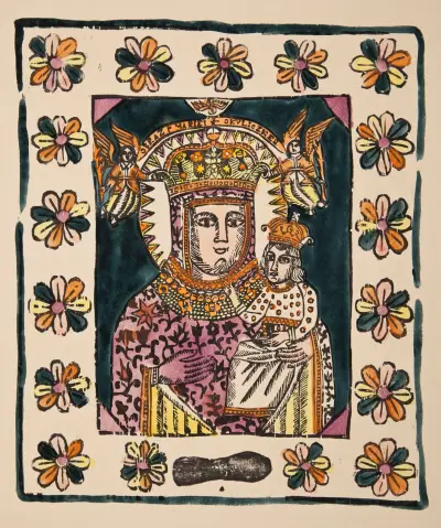 Our Lady of Okulice av Zygmunt Łazarski