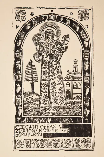 Saint Anthony of Padua from Radecznica av Zygmunt Łazarski