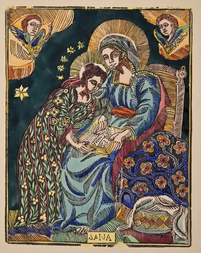 Vzdělání Panny Marie, Zygmunt Łazarski