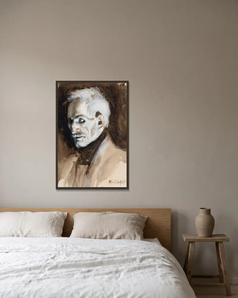 Lieutenant Stool, Albert Edelfelt w ramie na ścianie