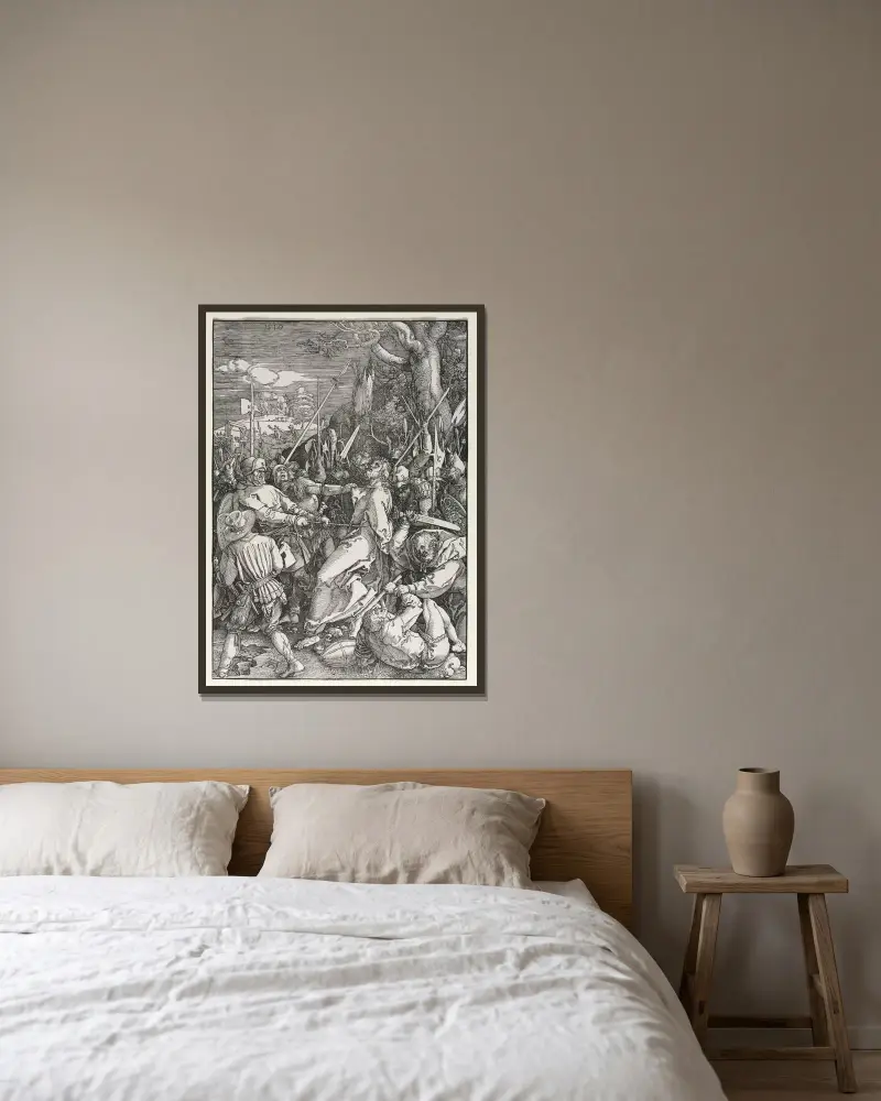Pojmanie Chrystusa, Albrecht Dürer w ramie na ścianie